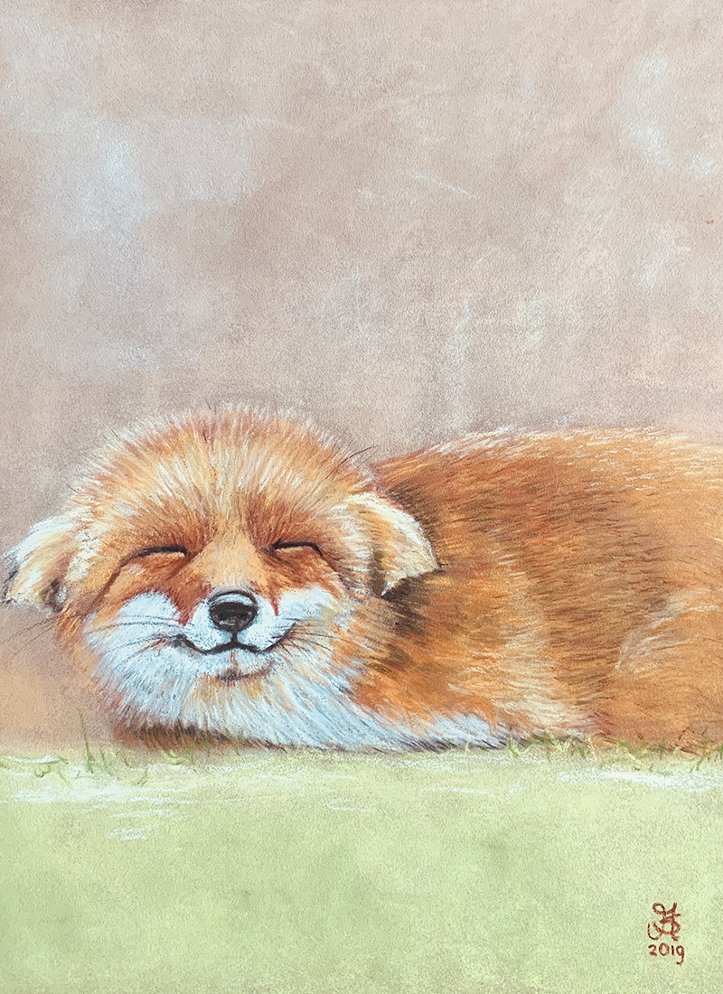 Happy fox